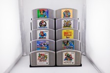 Nintendo 64 N64 Game Cartridge Display Stand Holds 10 Games 3D Printed Holder