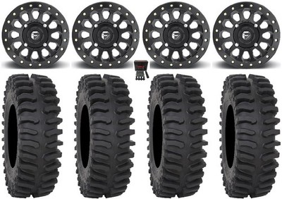 Fuel Vector Beadlock 15'' Wheels 30'' XT400 Tires Can-Am Defender