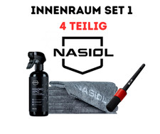 Nasiol Auto Innenraum Pflege Set - 4 Teilig Reinigungs- & Schutzbundle für