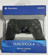 Official Sony Playstation 4 PS4 DualShock 4 Wireless Controller Jet Black Sealed