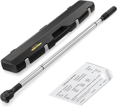 Precision Adjustable Torque Wrench 100-600 Ft.Lb / 135-815 Nm Set