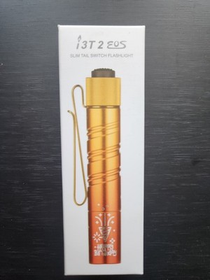 Olight i3T 2 EOS AAA flashlight Orange Yellow Happy Birthday 2025 - NEW