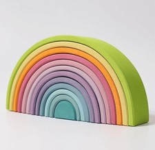 Montessori Regenbogen Stapelspielzeug Aus Holz