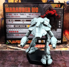 Battletech Marauder iic mech  Alpha Strike cards Scouring Sands Aces