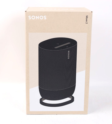 Sonos Move 2 Wireless Portable Smart Speaker, Black New/ Sealed w829