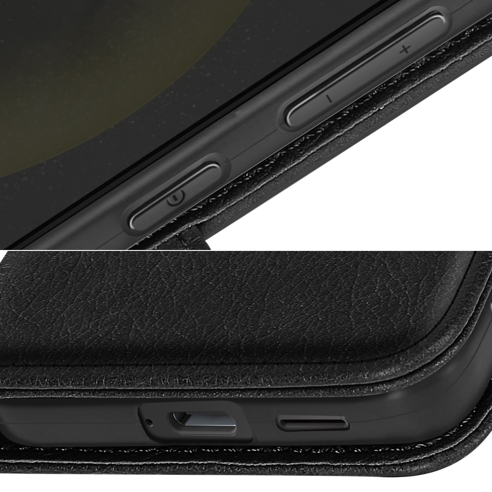 Coque Galaxy S24 premium à rabat porte-carte et béquille de visionnage - 4