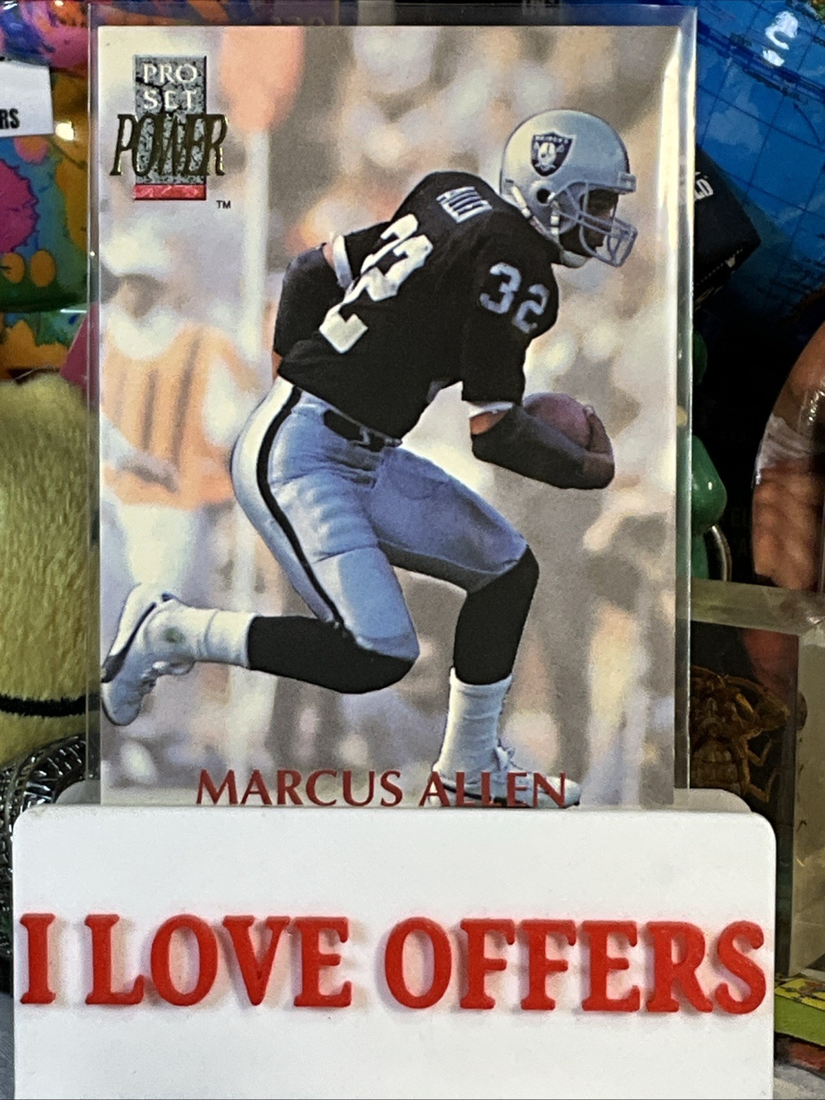 Marcus Allen 1992 Pro Set Power Los Angeles Raiders #32 C Store More