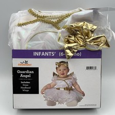 Guardian Angel Halloween Costume Size Infants 6 - 12 Months, New