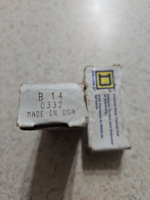  Square D B14 Overload Heater 