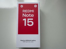 Image of Xiaomi Redmi Note 15 4G 8GB RAM 256GB ROM Dual SIM Black