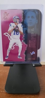 2025 Topps Signature Class #58 Jared Goff Magenta #/250