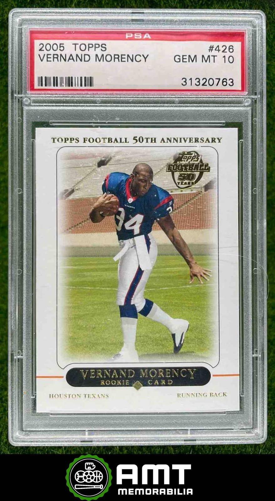 Vernand Morency Topps #426 Base