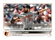 2022 Topps #133 Zac Lowther 