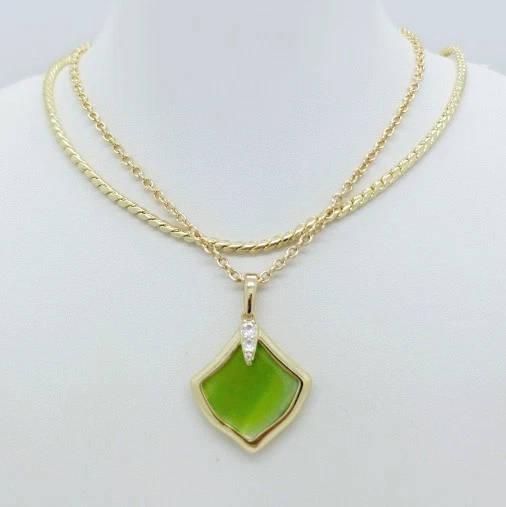 COOLSTEELANDBEYOND Colorati Statement Pendente Multi Strati Perline Cristallo Intrecciato Catena Girocollo Choker Chiusura Magnetica