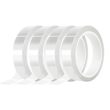 Rolls 10mm x 33m PET High Temperature Tape Heat Resistant No Residue Transparent