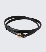 Elie Saab X Hm Narrow Leather Belt Black - Small In Hand. Purchased Today In Ny Elie Saab X Hm Narrow Leather Belt Black - Small In Hand. Purchased Today In Ny