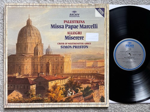 Palestrina - Allegri - Missa Papae Marcelli etc.- DG Archiv digital LP 415 517-1 - Picture 1 of 5