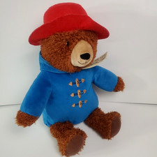 Paddington Bear Plush 14 Inch Stuffed Animal Toy Blue Coat Red Hat Kohls Cares