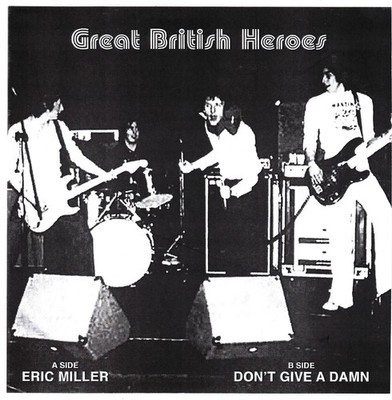 Great British Heroes / GBH - Eric Miller 7'' ORANGE VINYL Ray Burdis UK Punk KBD