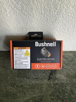 Bushnell Trophy TRS-25 Red Dot Sight Riflescope 1x20mm Black * AS IS * SEE PICS