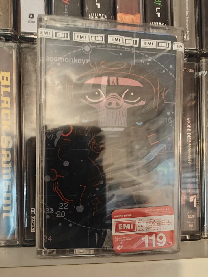 Spacemonkeyz V Gorillaz Laika Come Home FACTORY SEALED Cassette Album - Image 3 of 3