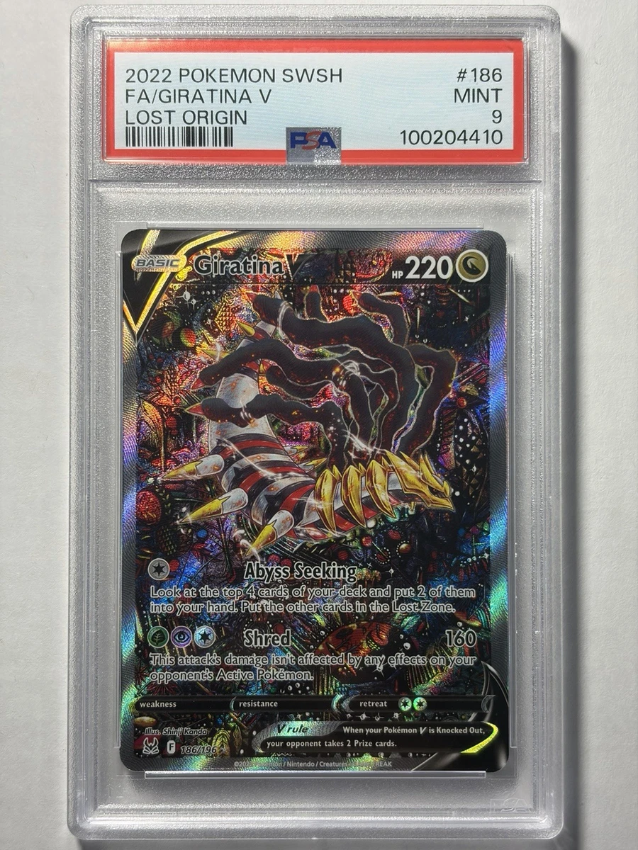【左上角】英語版　ギラティナV （Giratina V） 186/196 Giratina V 186/196 Swsh11: Lost Origin for sale | eBay