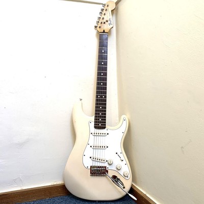ギター Fender mexico STRATOCASTER Fender Mexican White Stratocaster Electric Guitar | eBay