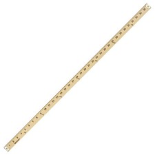 WESTCOTT 10425 Ruler,Wood,36" 41N529
