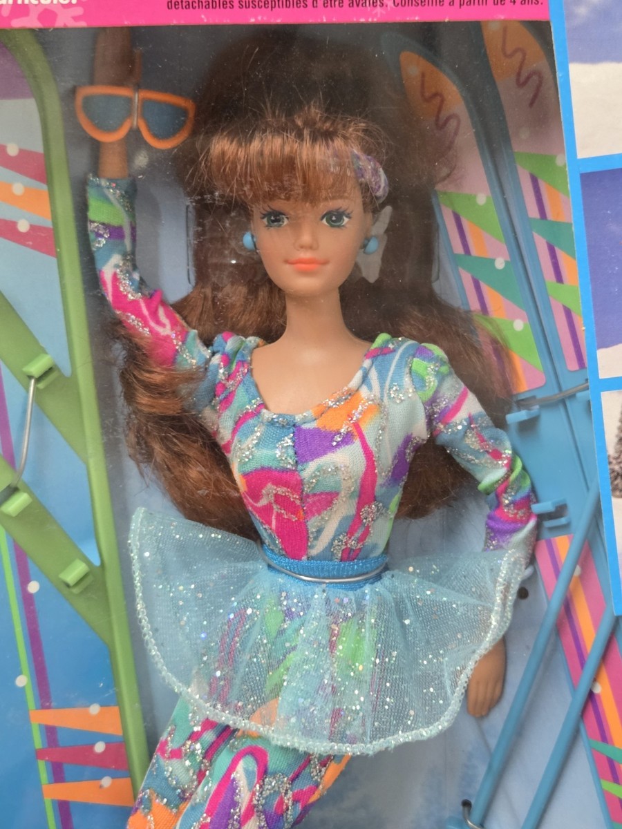 1994 Mattel Winter Sports Midge Ski Snowboard Ice Skate #13514