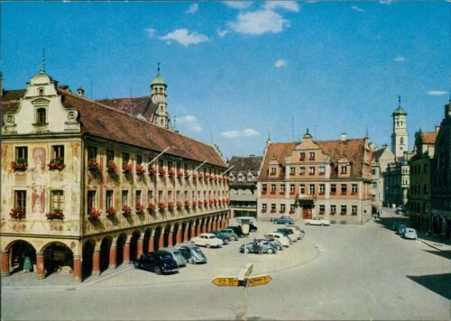 Postcard Memmingen Allgäu marketplace (9947)