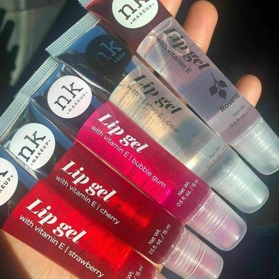 NICKA K NEW YORK VARIETY SET OF 5 NK Hydrating Lip Gel - Bubble Gum, Cherry 
