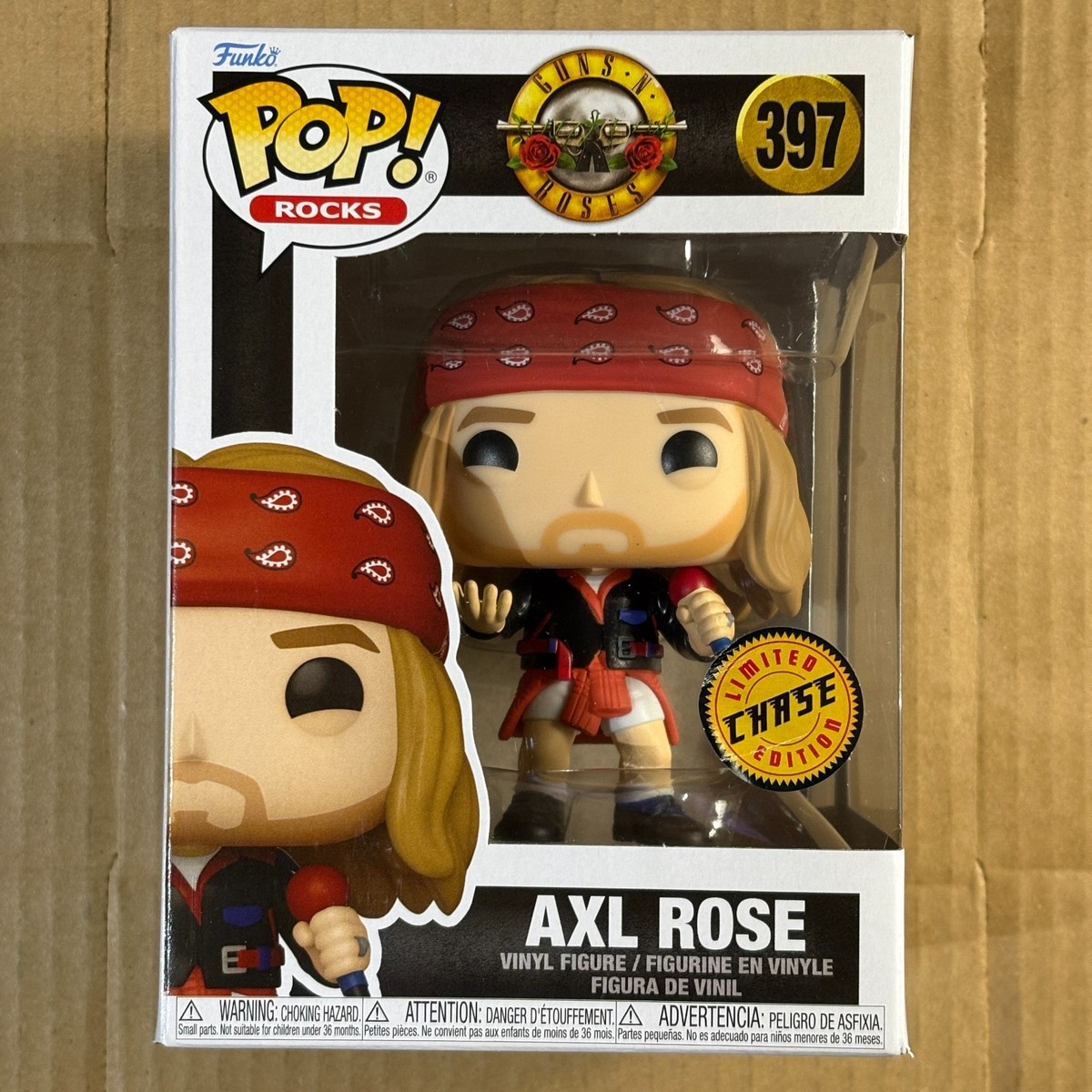 Funko POP! Axl Rose CHASE 　Guns N' Roses Funko Pop! Axl Rose CHASE #397, Guns N' Roses, Rocks, Music | eBay
