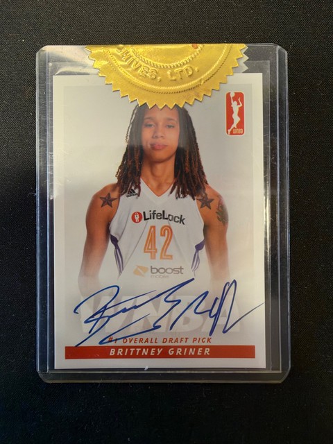 2013 Rittenhouse WNBA Brittney Griner Rookie Autogramm RC Auto