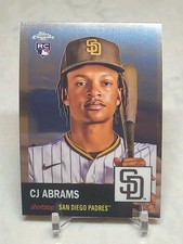 2022 Topps Chrome Platinum Anniversary - C.J. Abrams (RC) #257 PADRES