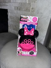 Disney Junior S24 Minnie Mouse Mini Bubble Machine - 2 Fl Oz