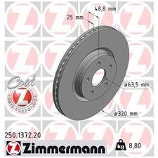 2x Bremsscheibe vorne für Ford Focus 2 DA 3 Kuga DM2 Tourneo Transit | 26232806