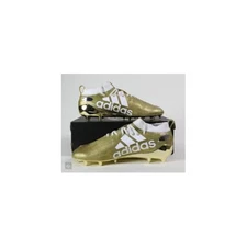 NEW Adidas Men's Adizero 8.0 Football Cleats Gold / White Sz 9.5 M