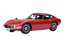 AUTOart 1/18 Toyota 2000GT 1967 Red Millennium Full Opening Diecast 79547