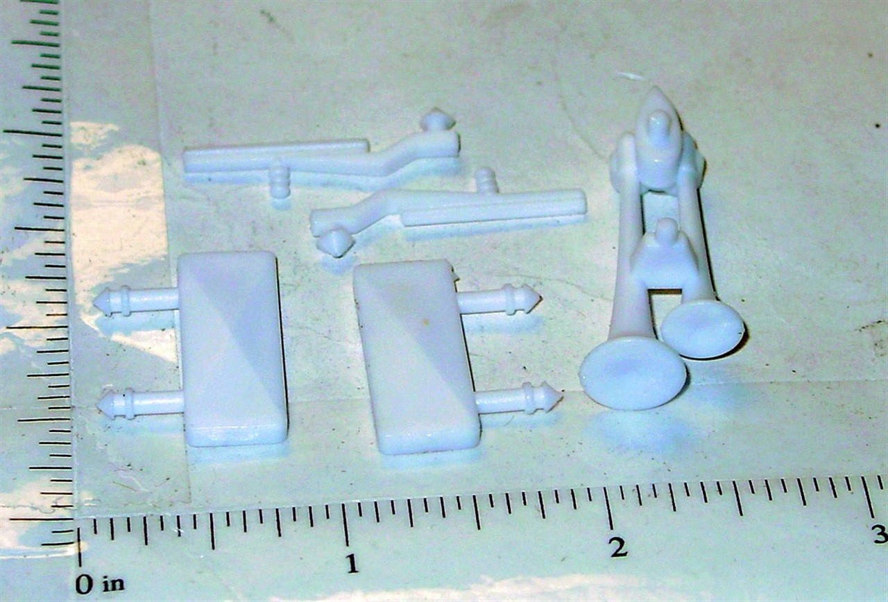 Structo Plastic Mirror/Airhorn/Wipers Truck Accessory Set Toy Parts STP-002