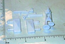 Structo Plastic Mirror/Airhorn/Wipers Truck Accessory Set Toy Parts STP-002
