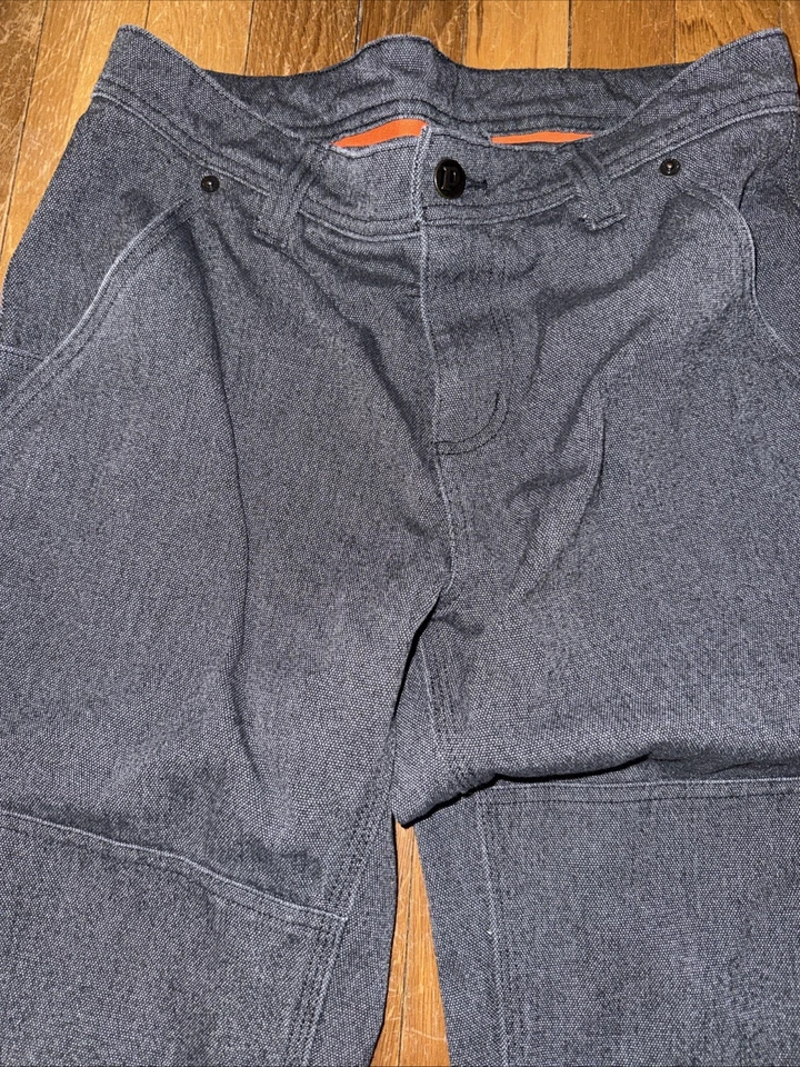 Pantalones de trabajo Patagonia Iron Forge doble rodilla ropa de trabajo de cáñamo para mujer, talla 4 Foto 2 de 4