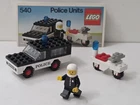 1979 LEGOLAND CLASSIC TOWN 540-2 POLICE UNITS  100% PARTS w MANUAL EUC!