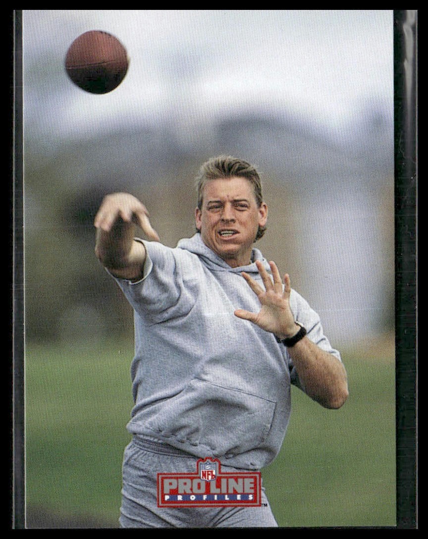 1992 Pro Line Profiles #188 Troy Aikman