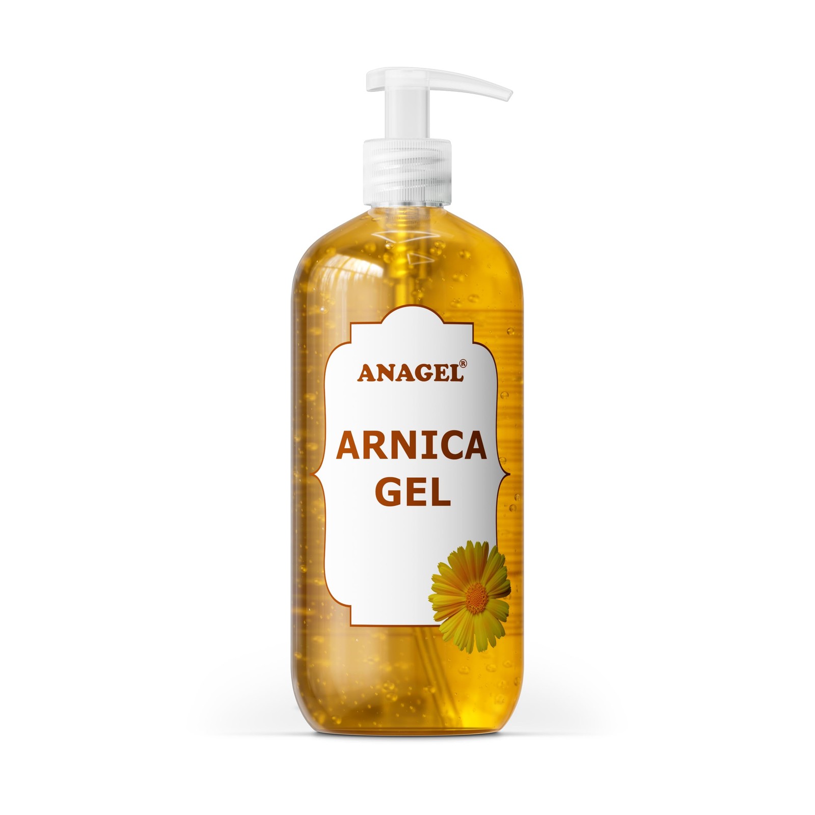 ANAGEL Arnica Gel 500ml – Soothing & Revitalising Skin 500 ml (Pack of 1)