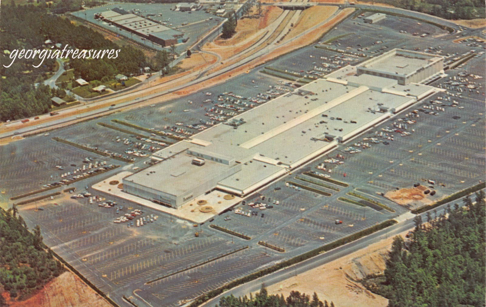 GA~GEORGIA~ATLANTA~AERIAL VIEW OF GREENBRIAR MALL