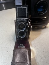 Rolleiflex 2.8E Planar with Cap, Case Split Image Bright Screen