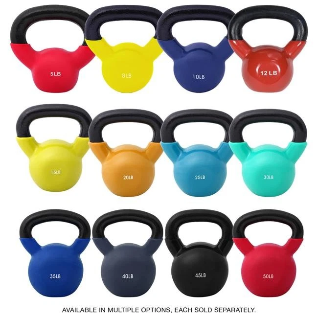 Champion Sports J-VKB50 50 lbs Vinyl Kettlebell