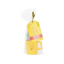 Sun-Star Stationery Winnie the Pooh Disney Sticky Notes in a Cup Case, Yellow