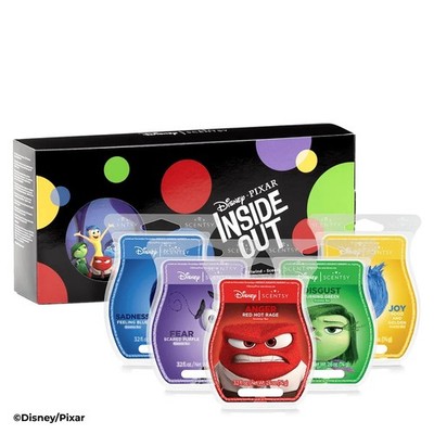 Disney Pixar Inside Out Scentsy Wax Bars Bundle. NIB