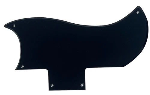 Pickguard  For Gibson SG‘61 Reissue Style Guitar Pickguard 1-Ply-ACRYLIC BLACK